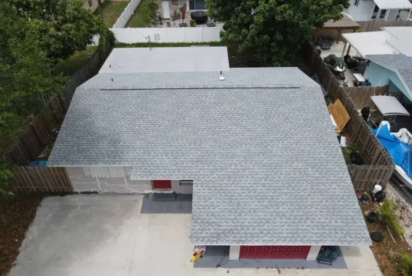 private house reroofing in Miami