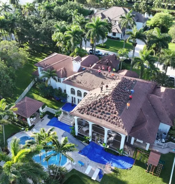 reroofing house in florida photo 1