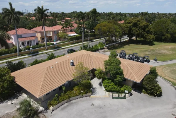 new tile roof for large house in hollywood