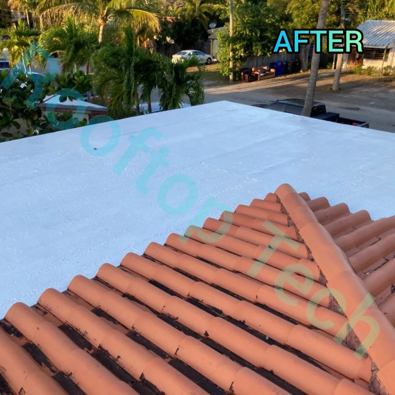 Flat Roof Repair and Elasometric Coatings in Hollywood, Florida