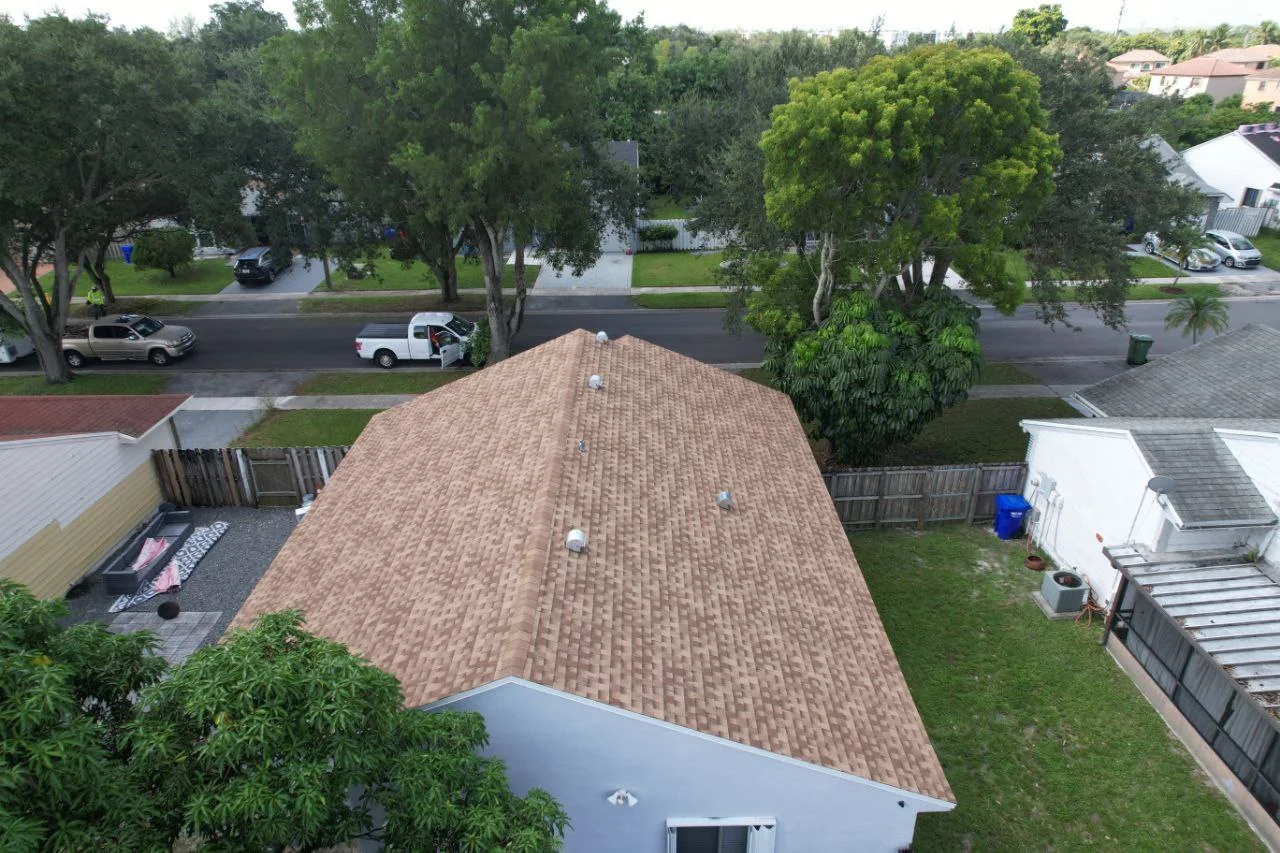 New GAF Timberline Shingle Roof in Pembroke Pines, FL